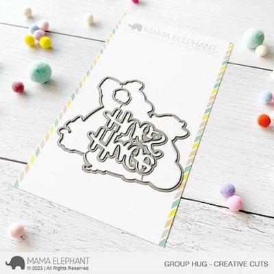 Mama Elephant Creative Cuts - Group Hug